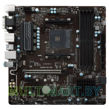 Материнская плата MSI B350M PRO-VDH